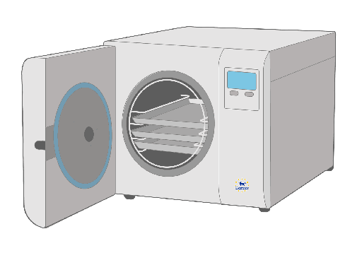 [FM-gen125] 28 liter Research Autoclave